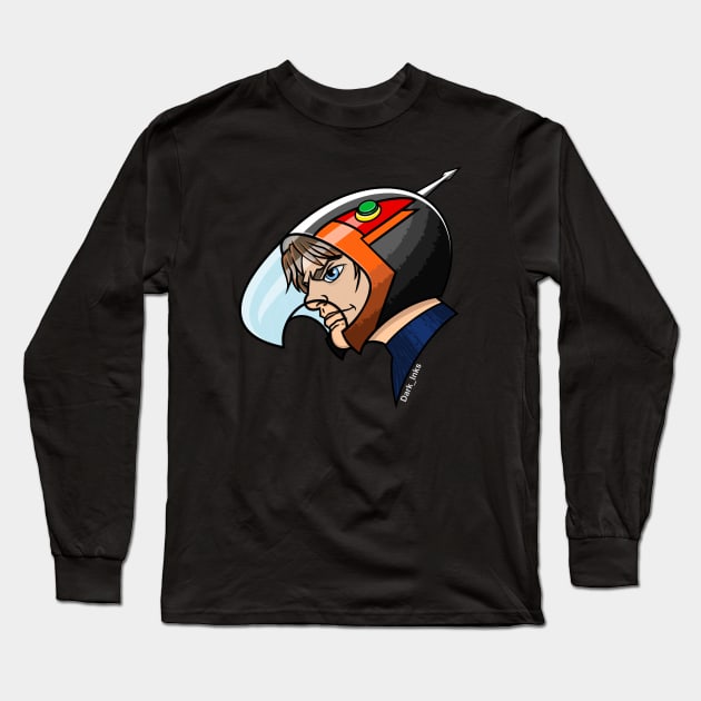 Battle of the Planets Jason Long Sleeve T-Shirt by Dark_Inks